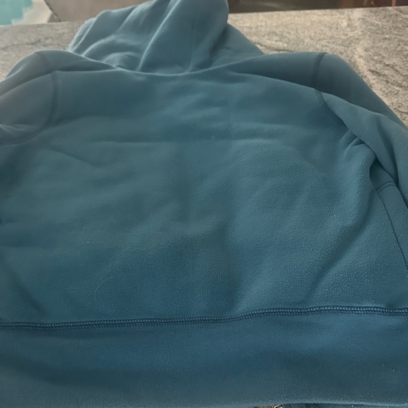 Y2K Rare Hollister Tan Faux Fur zip up hoodie/ Jacket size Large - Picture 16 of 16